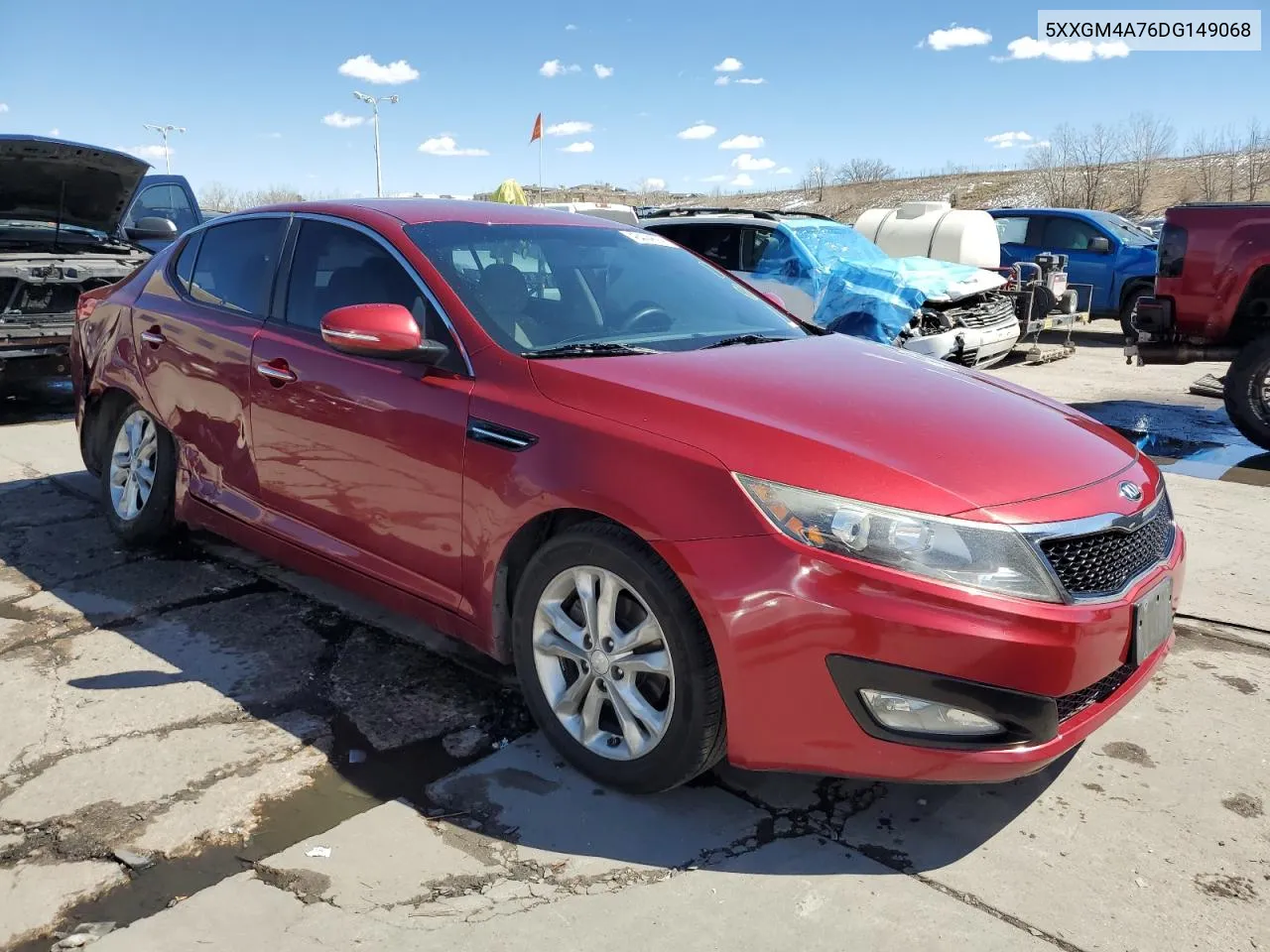 2013 Kia Optima Lx VIN: 5XXGM4A76DG149068 Lot: 48444694