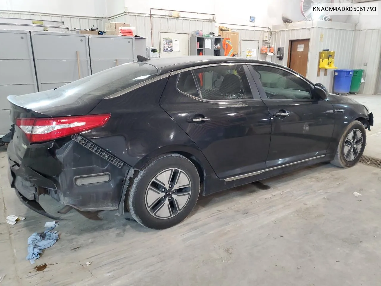 2013 Kia Optima Hybrid VIN: KNAGM4ADXD5061793 Lot: 50116464