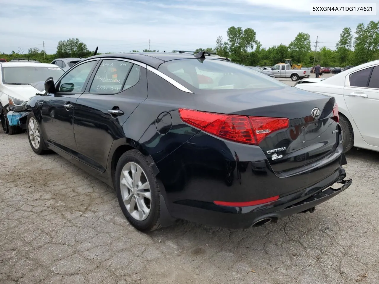 2013 Kia Optima Ex VIN: 5XXGN4A71DG174621 Lot: 53223504