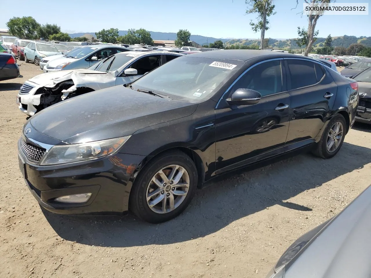 2013 Kia Optima Lx VIN: 5XXGM4A70DG235122 Lot: 55209894