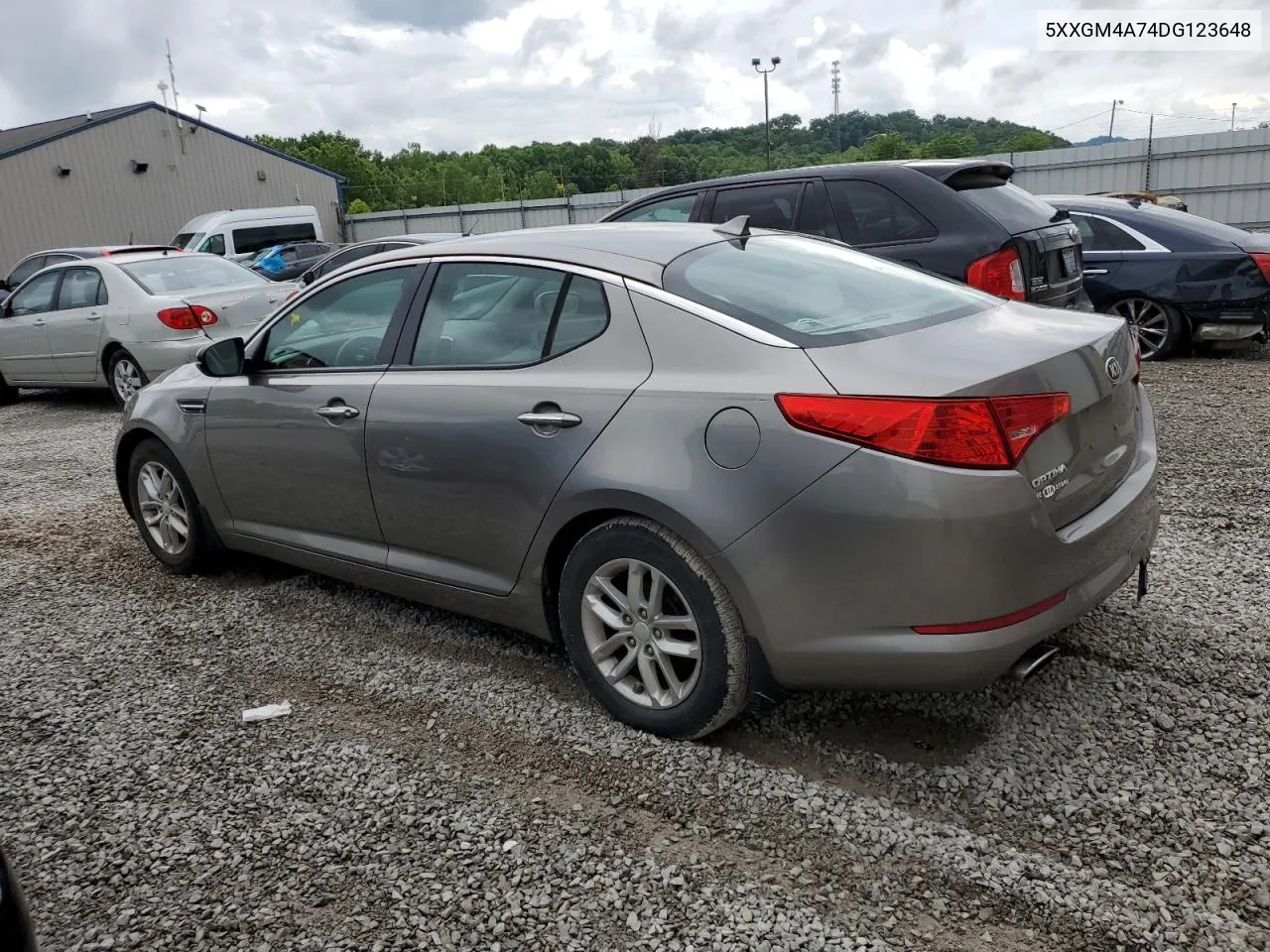 2013 Kia Optima Lx VIN: 5XXGM4A74DG123648 Lot: 55468264