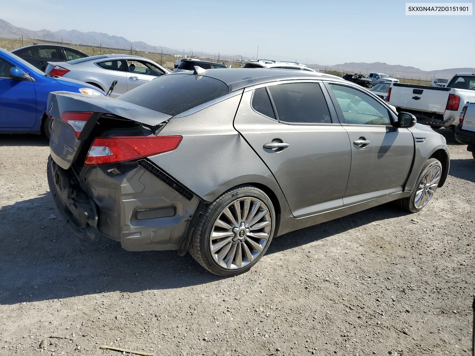 2013 Kia Optima Ex VIN: 5XXGN4A72DG151901 Lot: 55598494