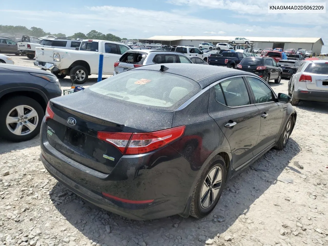 2013 Kia Optima Hybrid VIN: KNAGM4AD2D5062209 Lot: 55801604