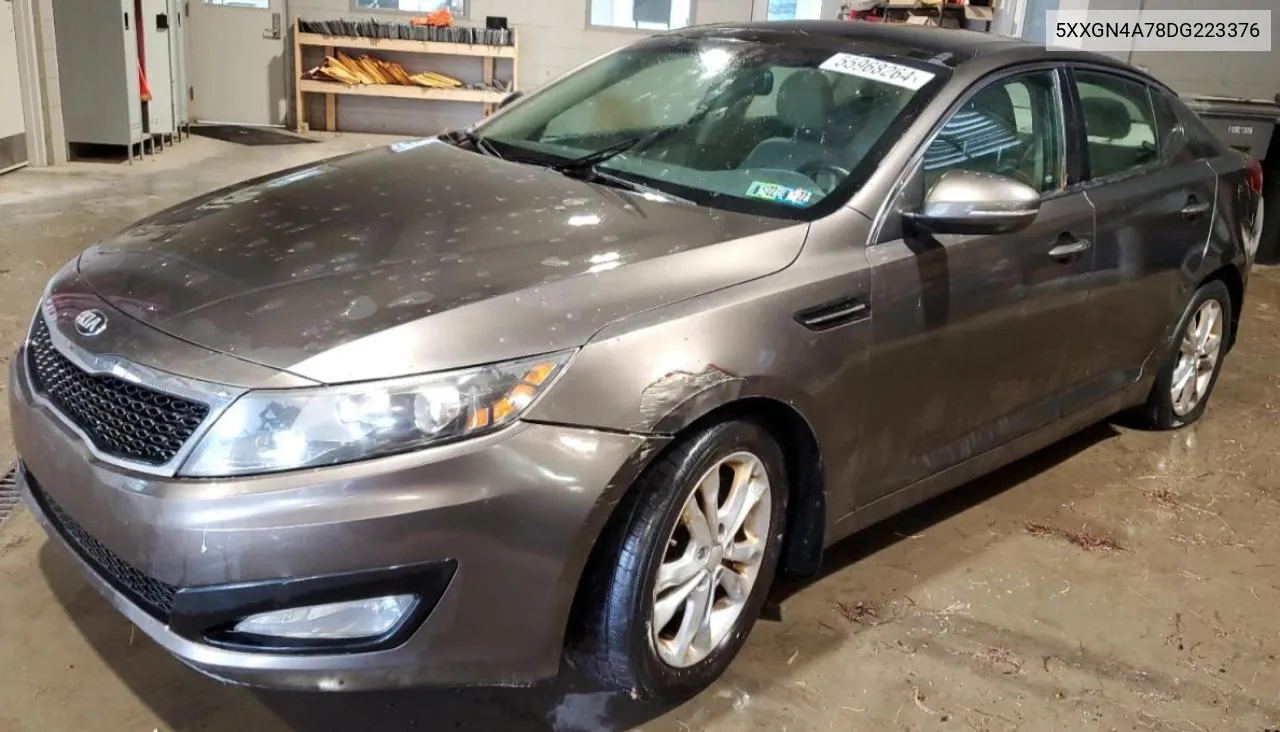 5XXGN4A78DG223376 2013 Kia Optima Ex