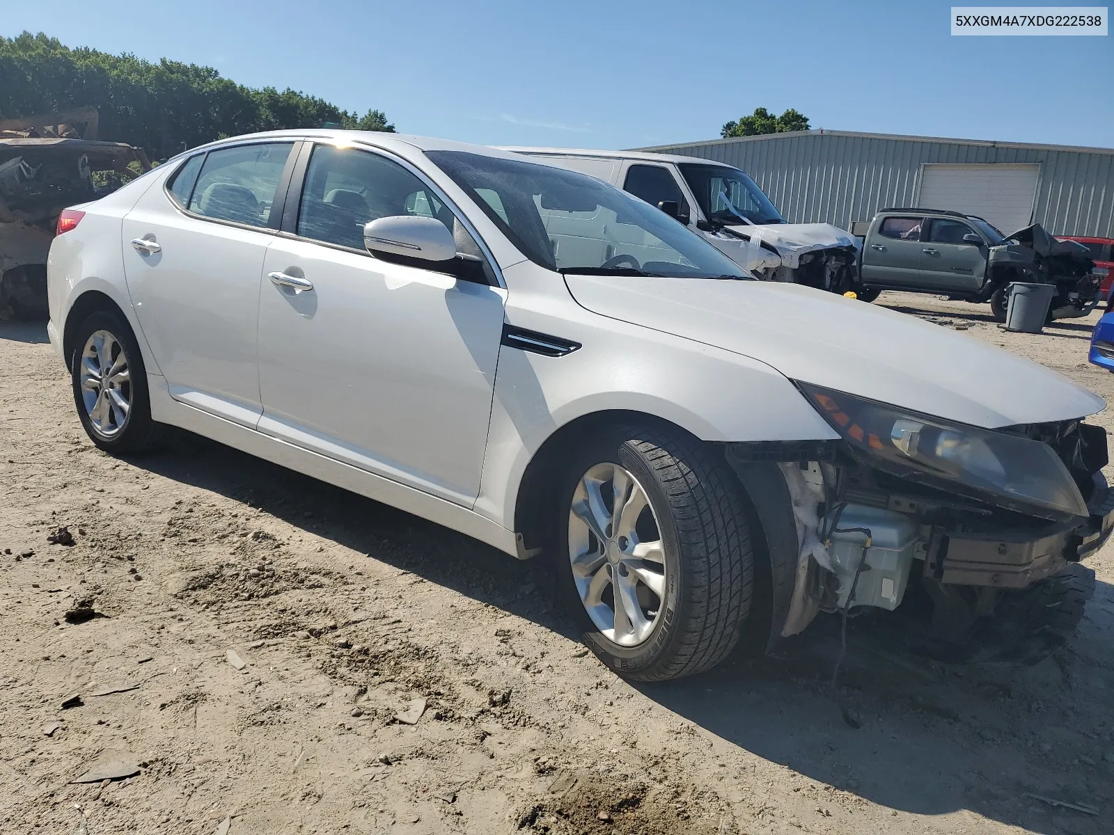 2013 Kia Optima Lx VIN: 5XXGM4A7XDG222538 Lot: 56784234