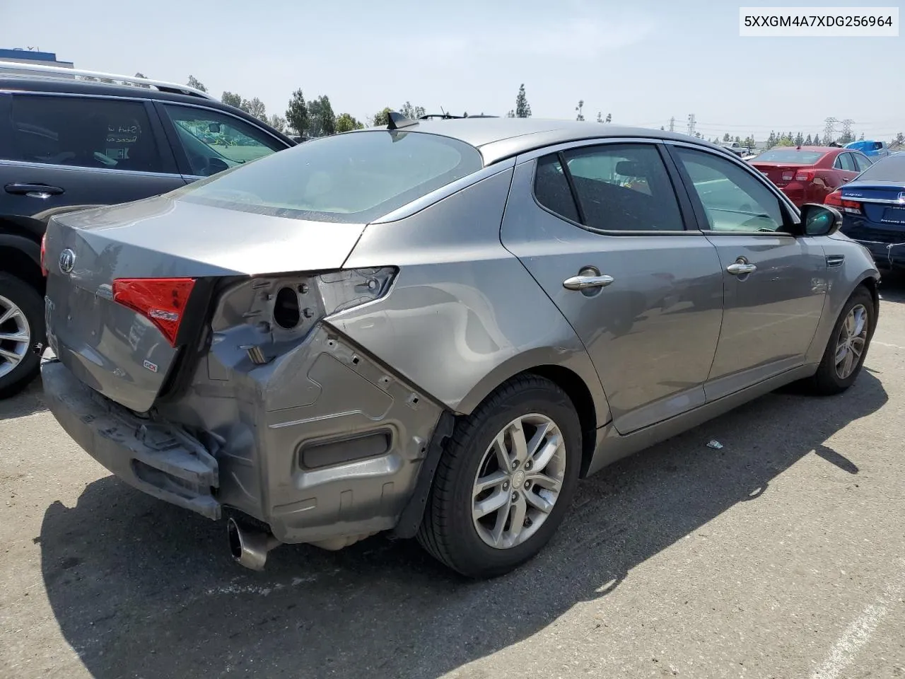 2013 Kia Optima Lx VIN: 5XXGM4A7XDG256964 Lot: 57240474