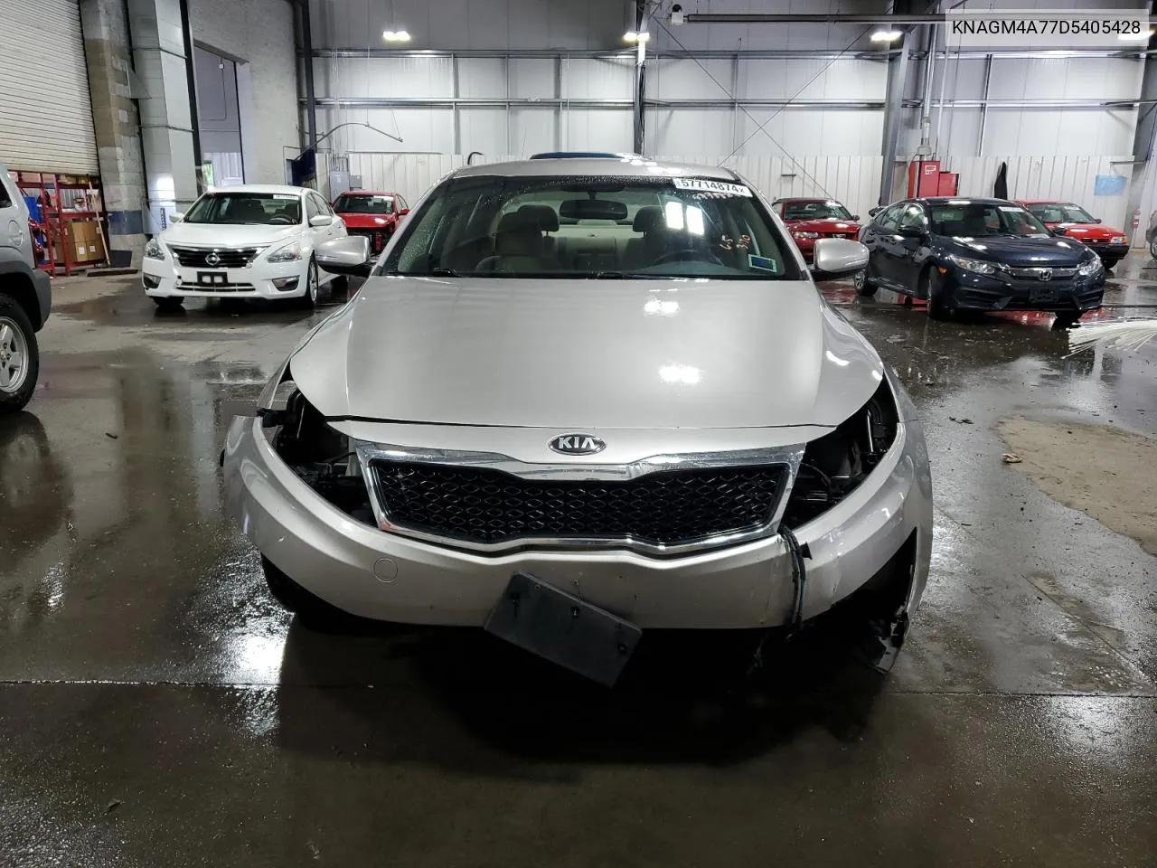 2013 Kia Optima Lx VIN: KNAGM4A77D5405428 Lot: 57714874