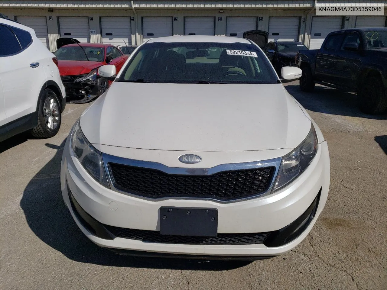 2013 Kia Optima Lx VIN: KNAGM4A73D5359046 Lot: 58210354