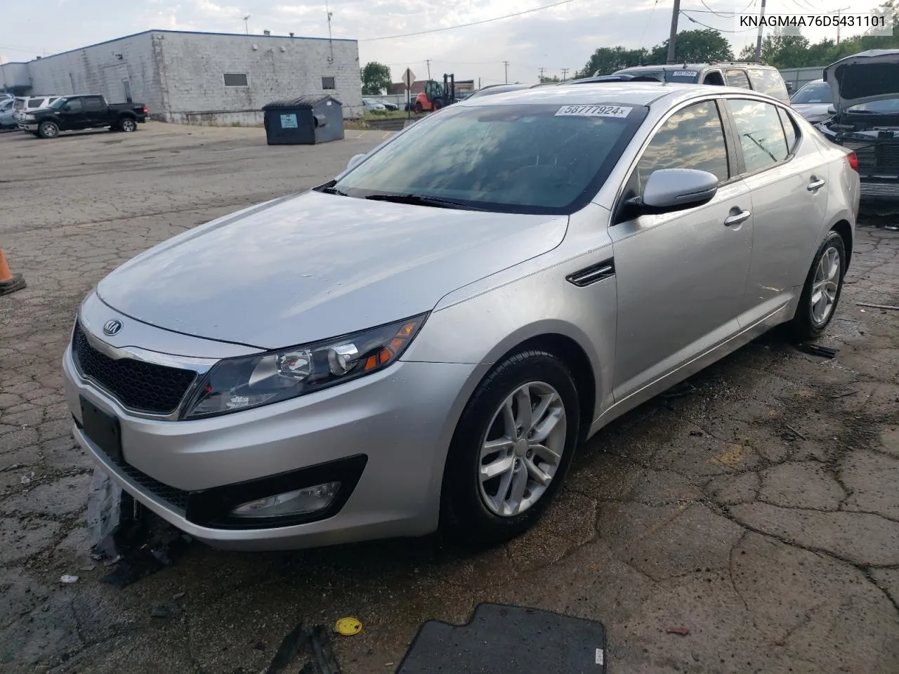 KNAGM4A76D5431101 2013 Kia Optima Lx