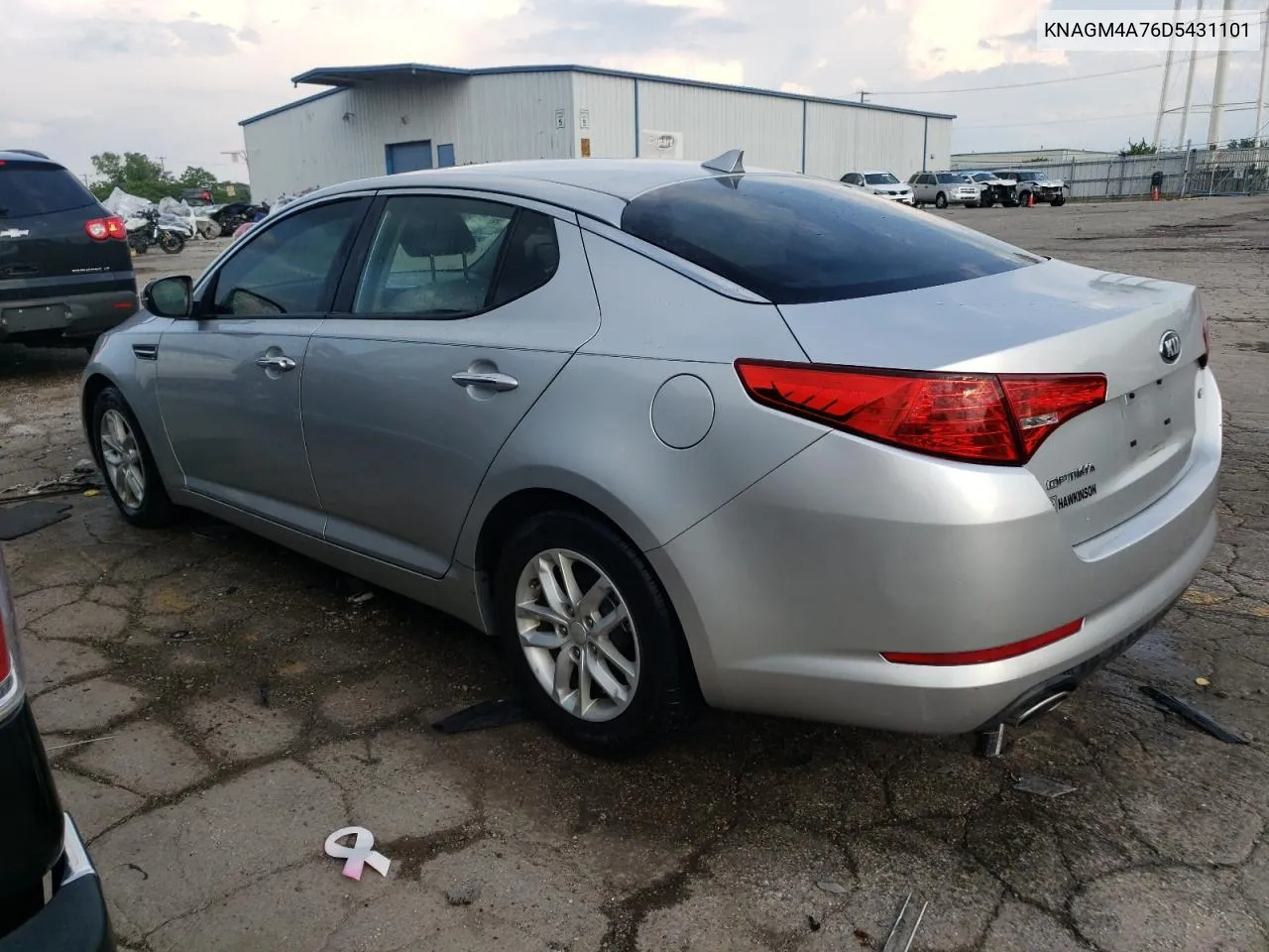 2013 Kia Optima Lx VIN: KNAGM4A76D5431101 Lot: 58777924