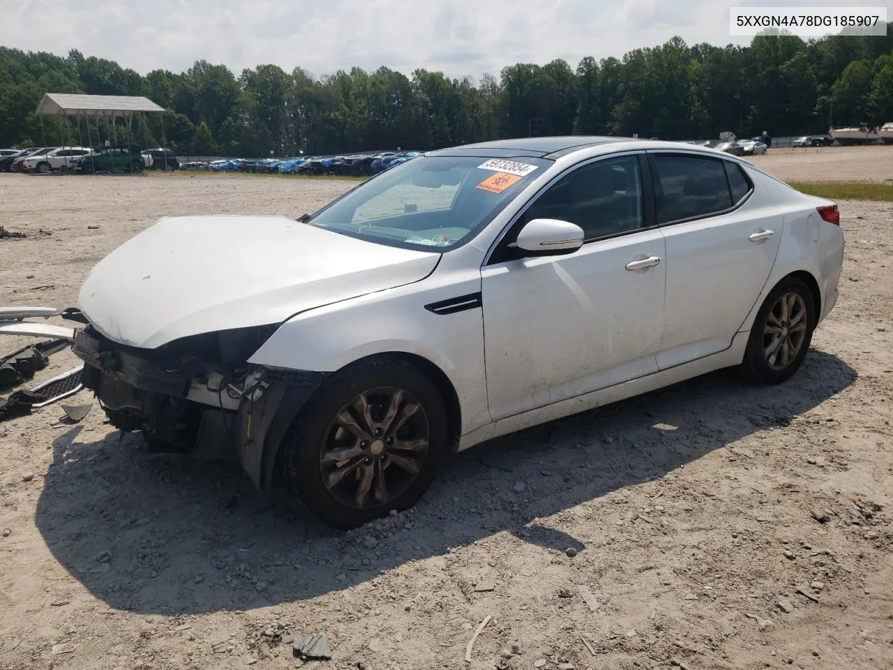 5XXGN4A78DG185907 2013 Kia Optima Ex