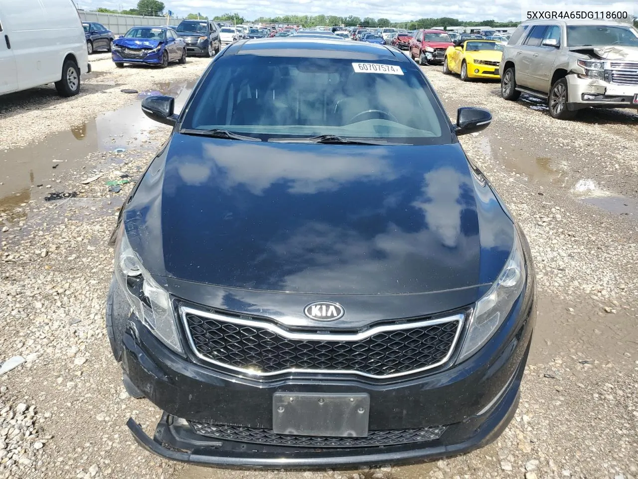 2013 Kia Optima Sx VIN: 5XXGR4A65DG118600 Lot: 60707574