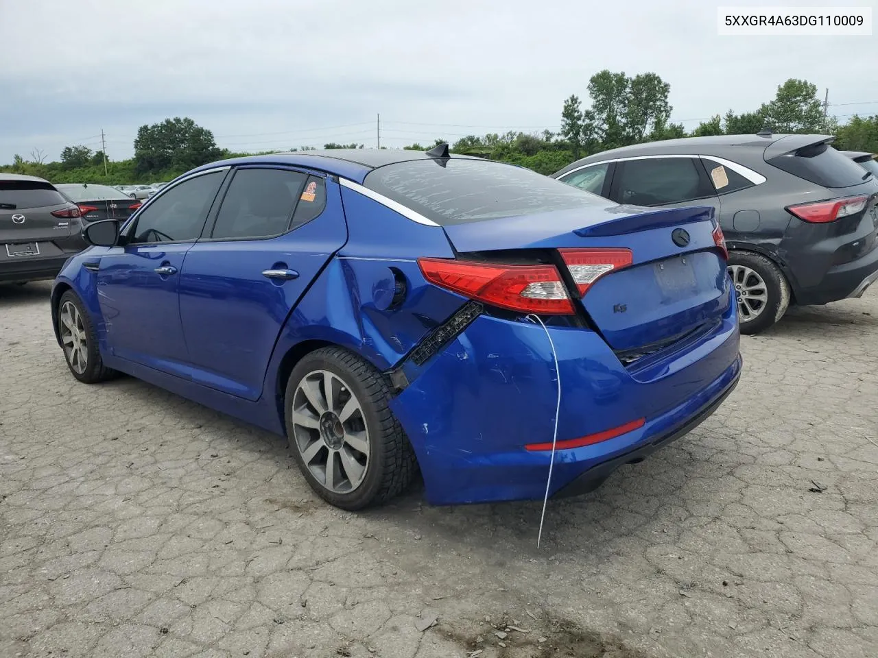 2013 Kia Optima Sx VIN: 5XXGR4A63DG110009 Lot: 61014714