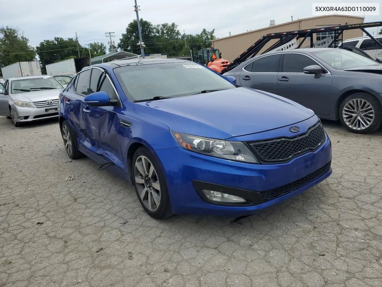 2013 Kia Optima Sx VIN: 5XXGR4A63DG110009 Lot: 61014714