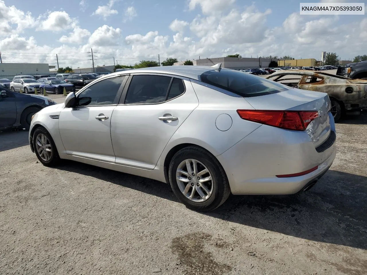 2013 Kia Optima Lx VIN: KNAGM4A7XD5393050 Lot: 61104984