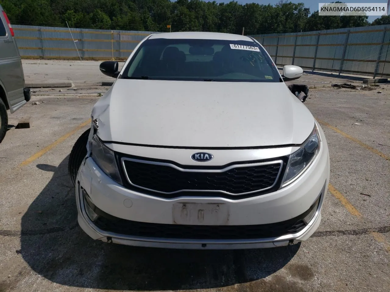 2013 Kia Optima Hybrid VIN: KNAGM4AD6D5054114 Lot: 61777563