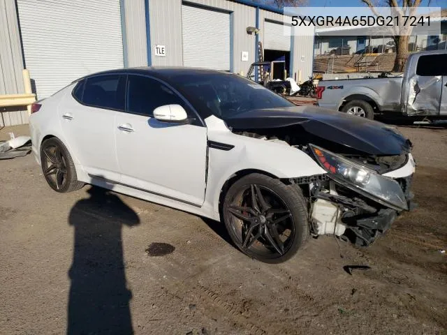 2013 Kia Optima Sx VIN: 5XXGR4A65DG217241 Lot: 61808884