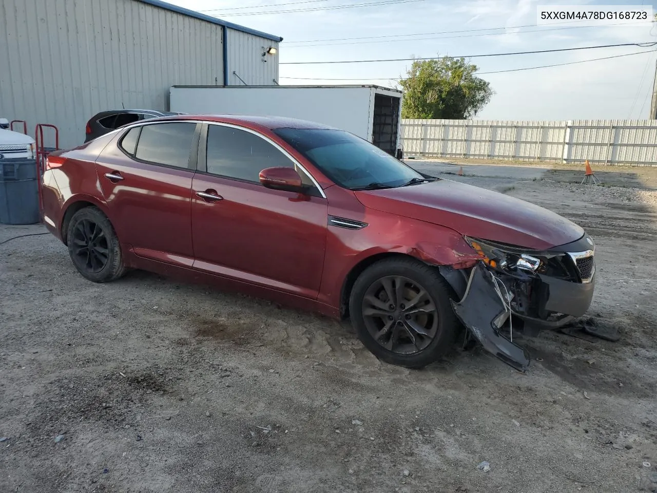 2013 Kia Optima Lx VIN: 5XXGM4A78DG168723 Lot: 62260324