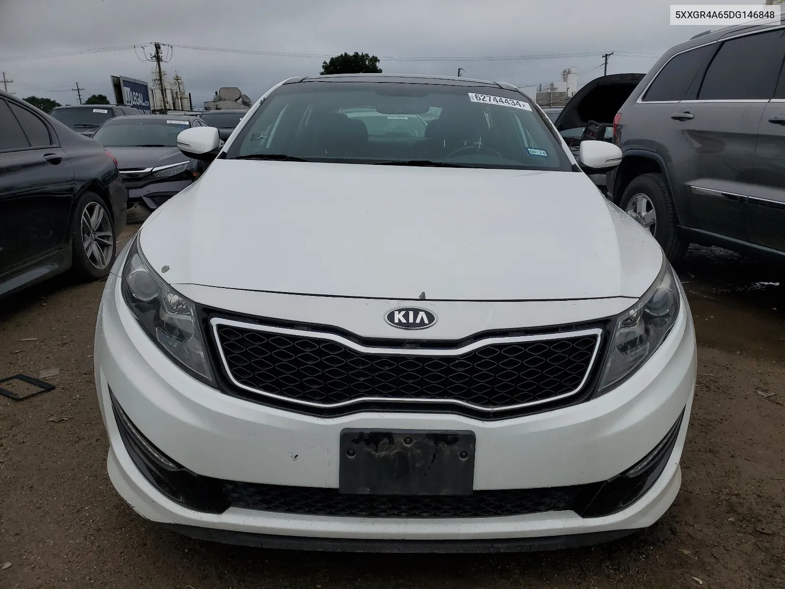 2013 Kia Optima Sx VIN: 5XXGR4A65DG146848 Lot: 62744434