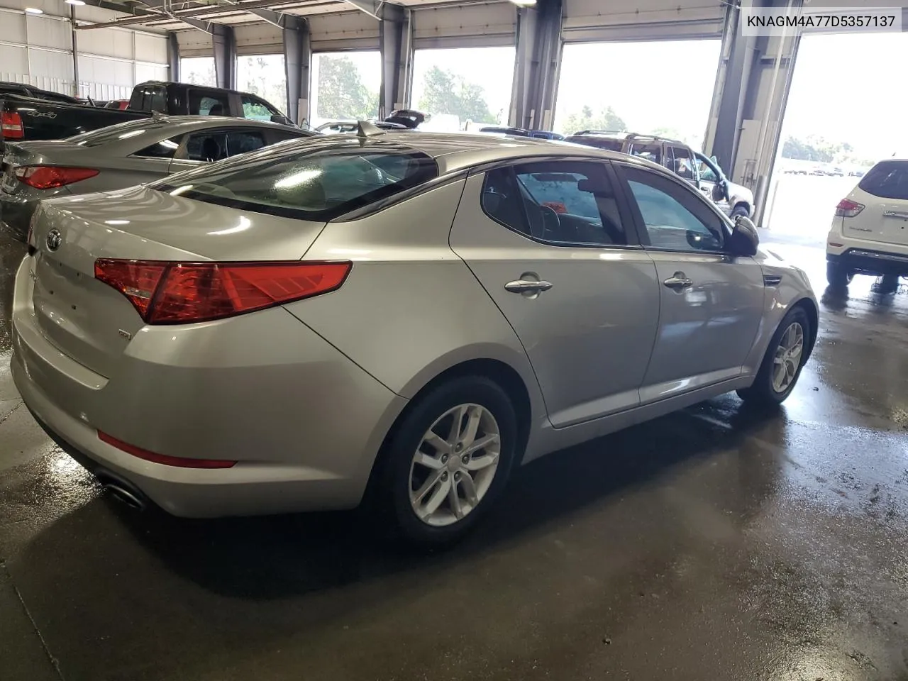 2013 Kia Optima Lx VIN: KNAGM4A77D5357137 Lot: 63052604