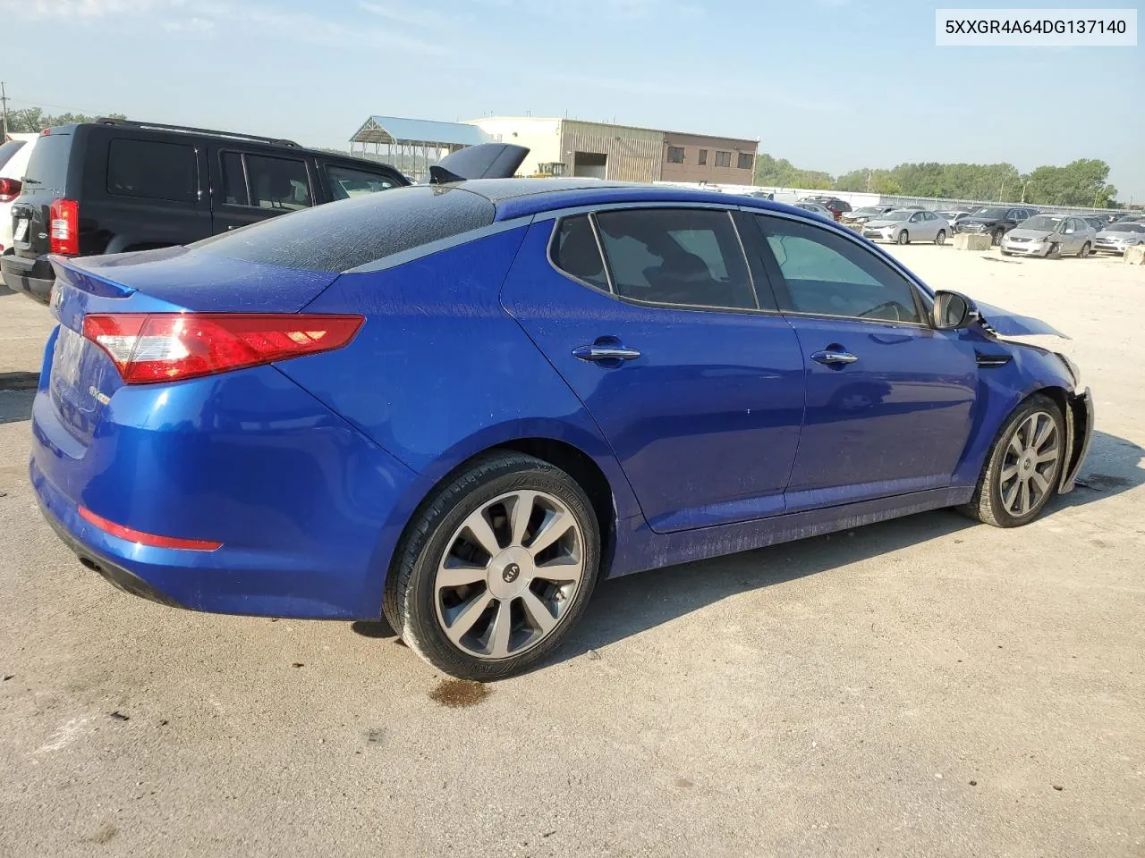 2013 Kia Optima Sx VIN: 5XXGR4A64DG137140 Lot: 63119184