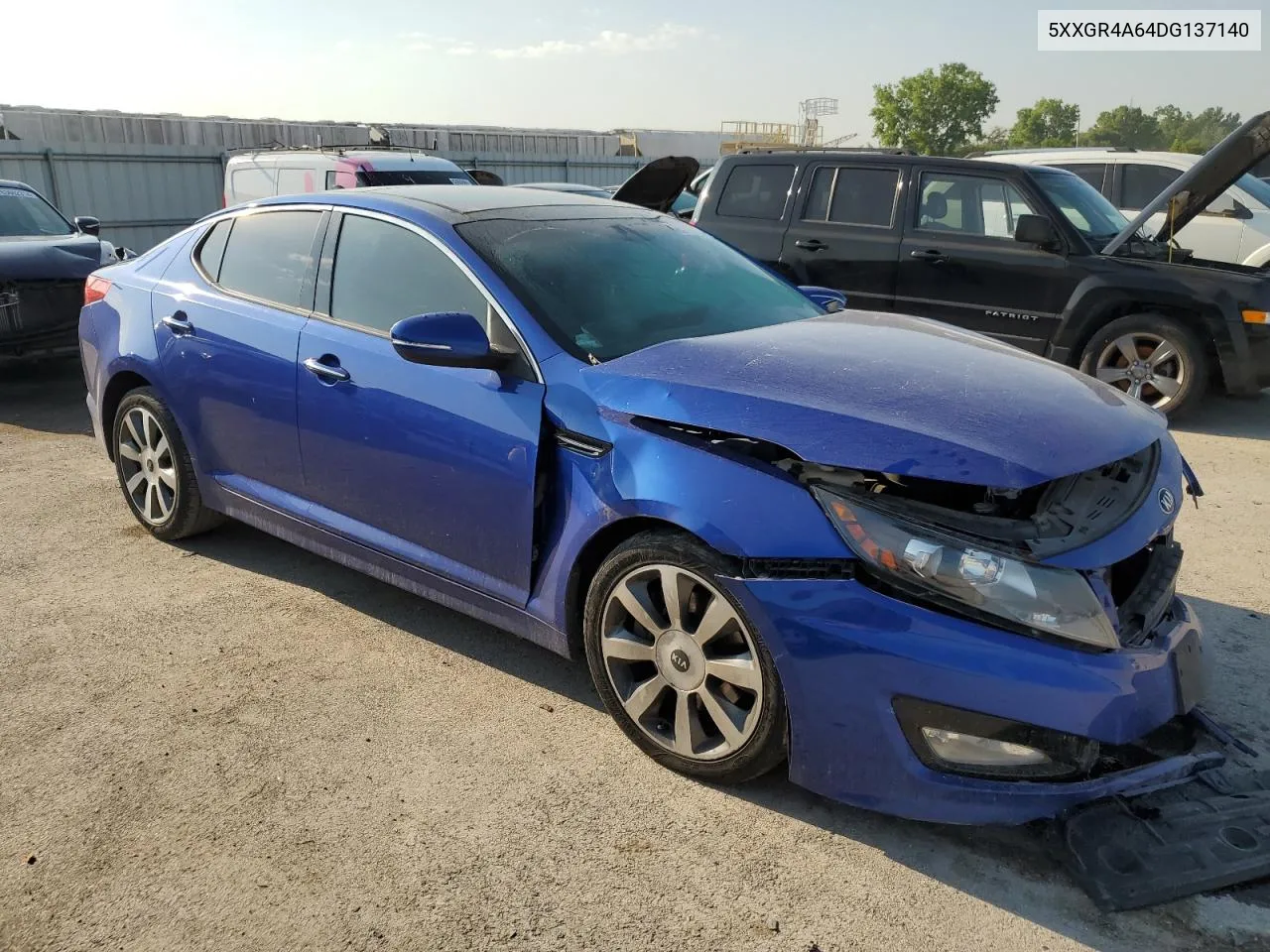 2013 Kia Optima Sx VIN: 5XXGR4A64DG137140 Lot: 63119184