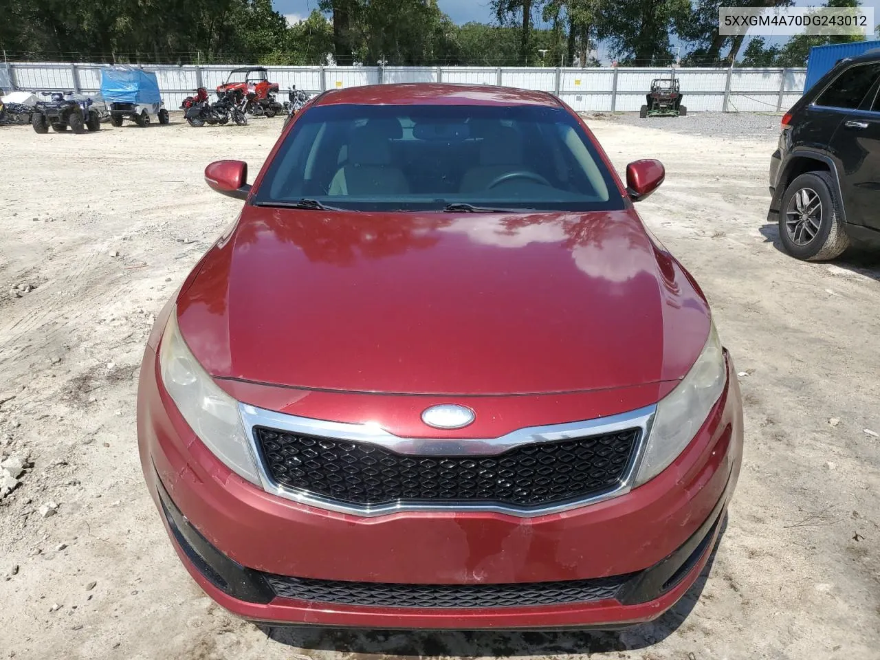 2013 Kia Optima Lx VIN: 5XXGM4A70DG243012 Lot: 64036794