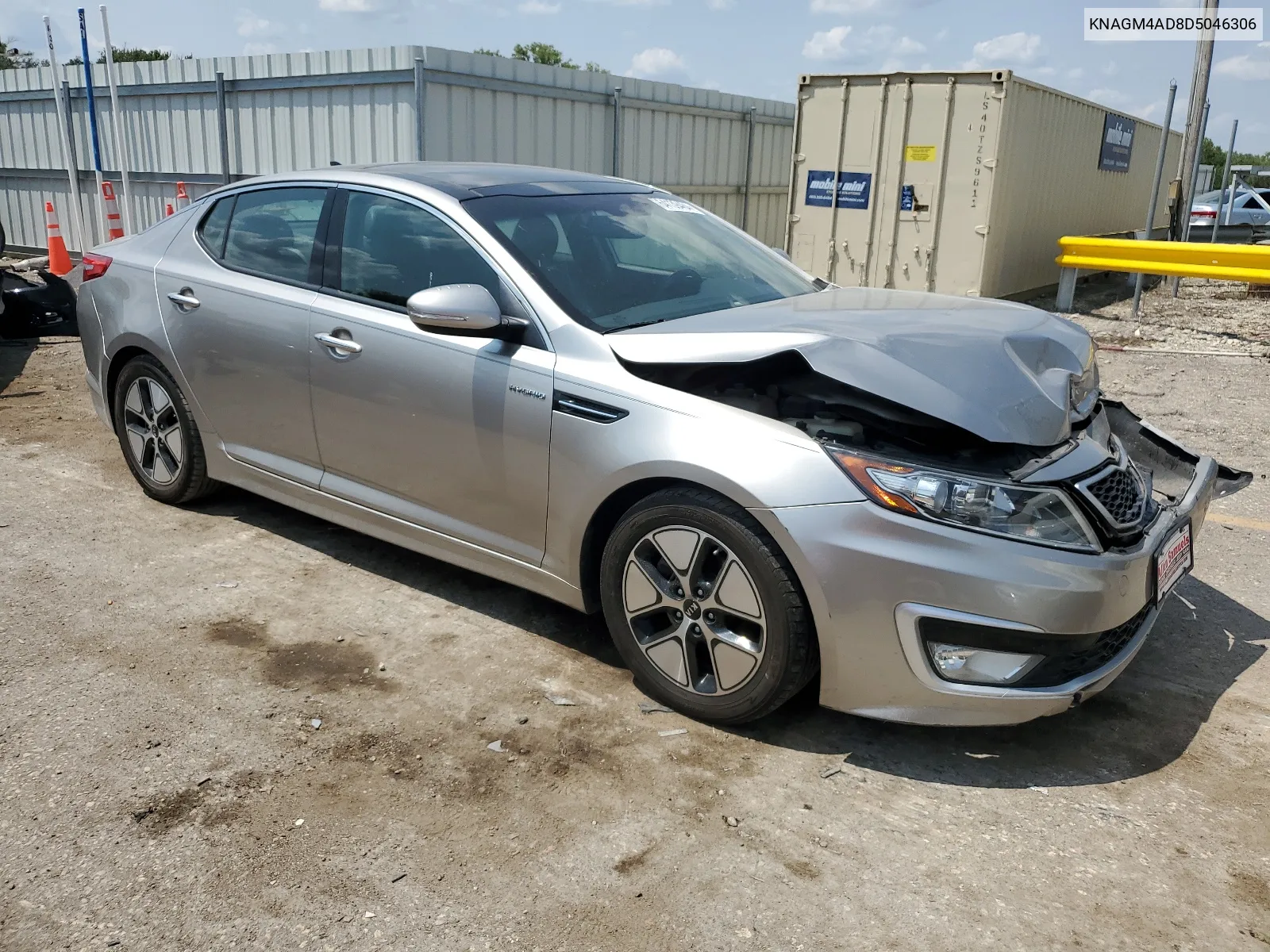 KNAGM4AD8D5046306 2013 Kia Optima Hybrid