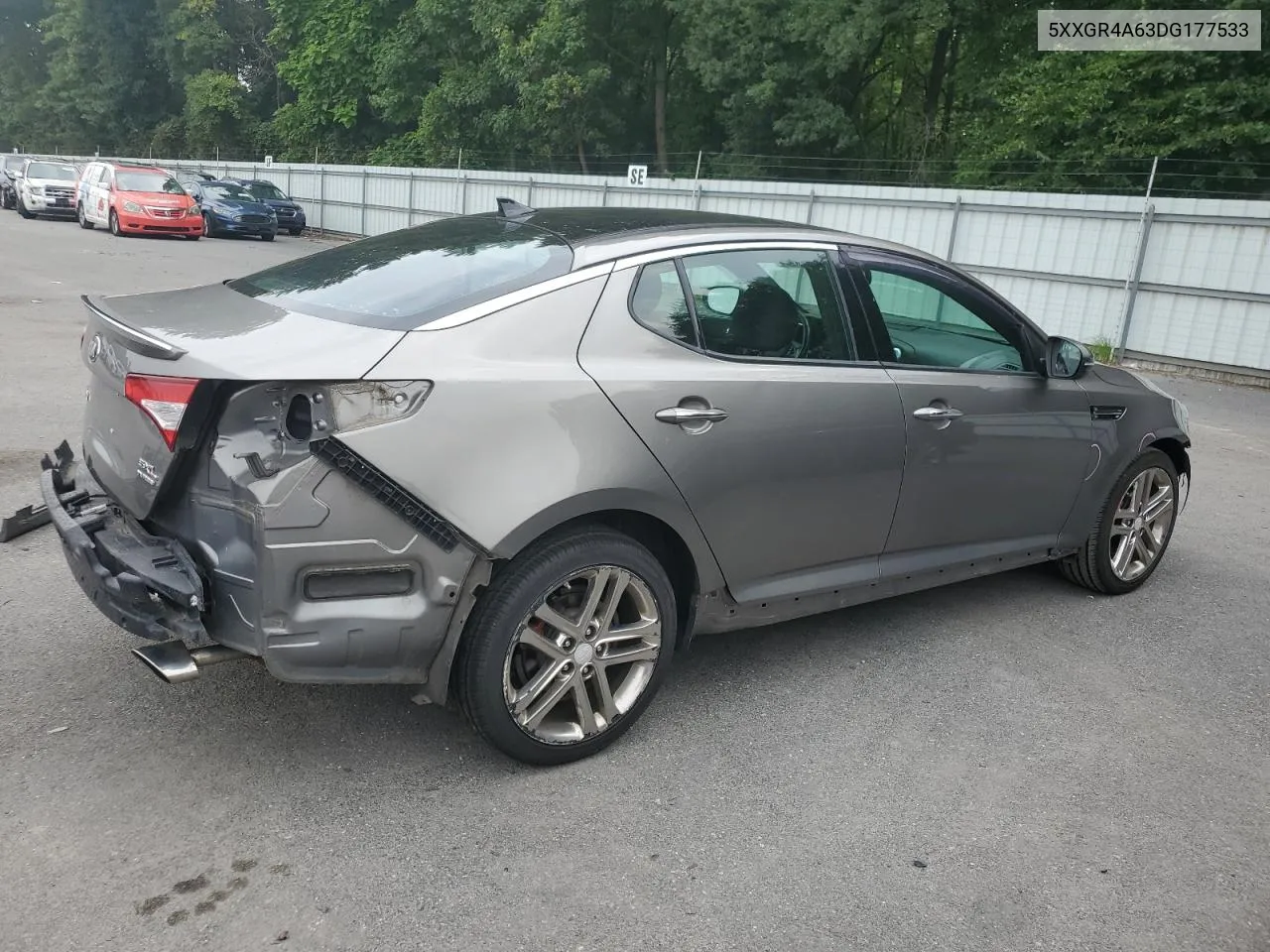 2013 Kia Optima Sx VIN: 5XXGR4A63DG177533 Lot: 64459284