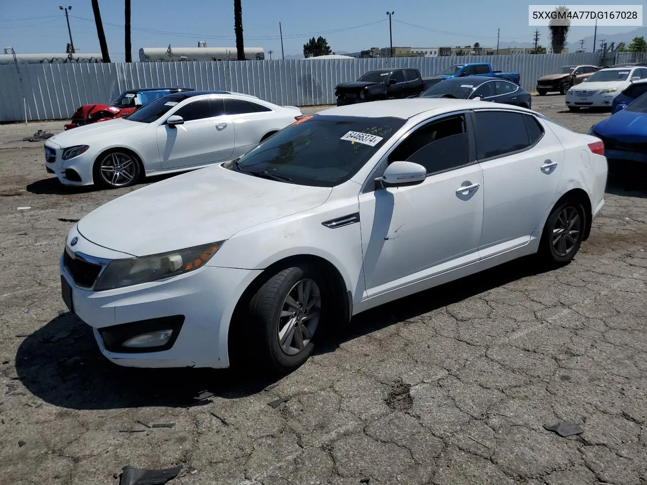 5XXGM4A77DG167028 2013 Kia Optima Lx