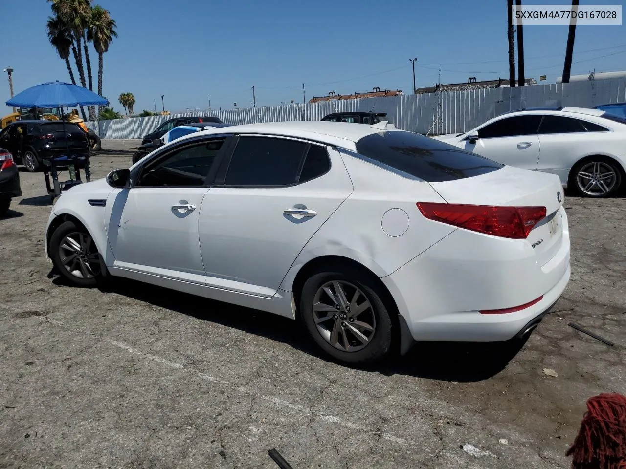 5XXGM4A77DG167028 2013 Kia Optima Lx