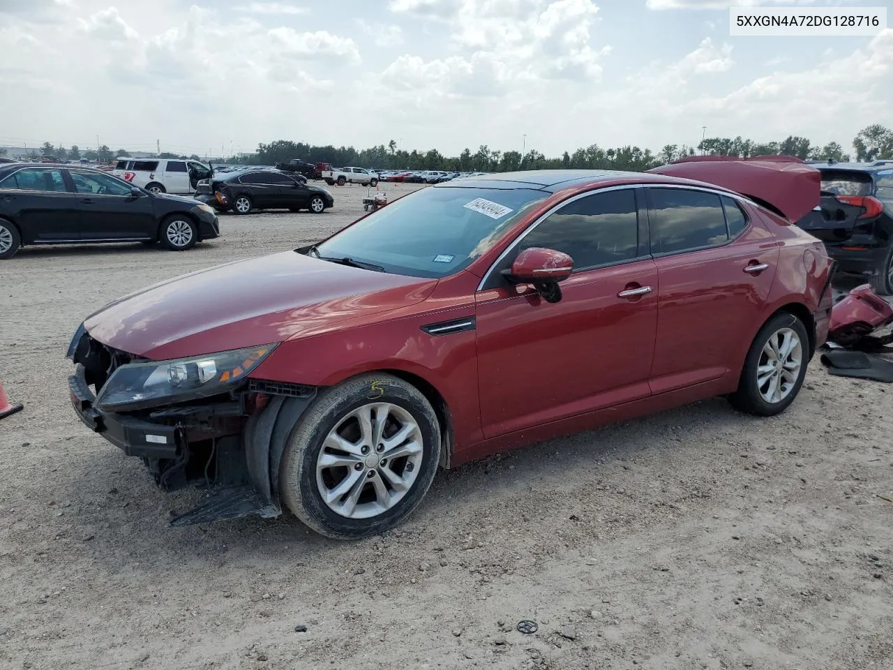 5XXGN4A72DG128716 2013 Kia Optima Ex