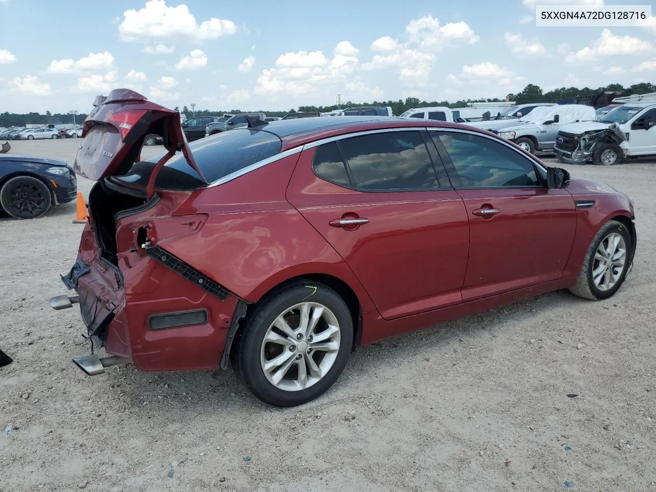 2013 Kia Optima Ex VIN: 5XXGN4A72DG128716 Lot: 64849904