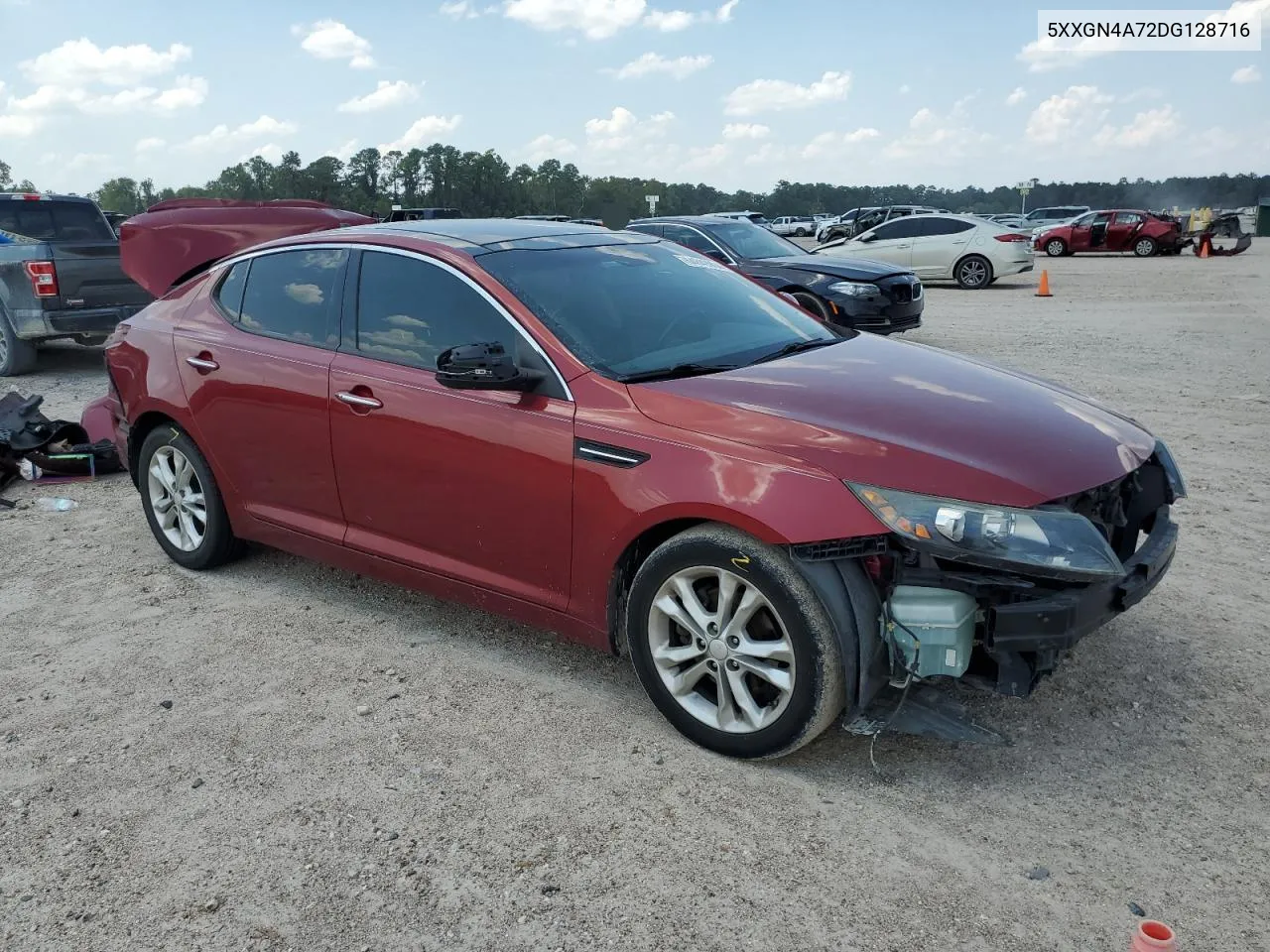 2013 Kia Optima Ex VIN: 5XXGN4A72DG128716 Lot: 64849904