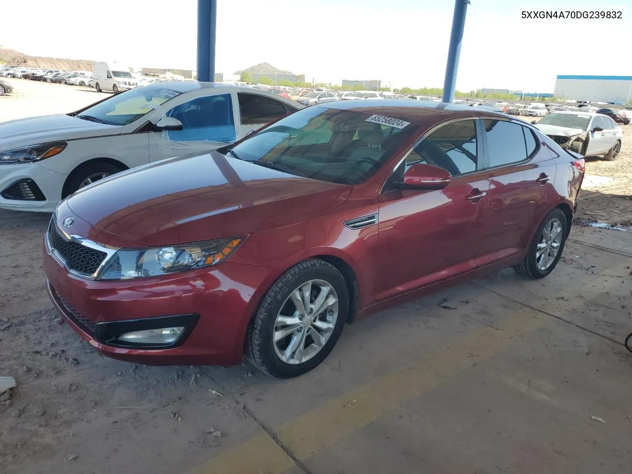 2013 Kia Optima Ex VIN: 5XXGN4A70DG239832 Lot: 65258024