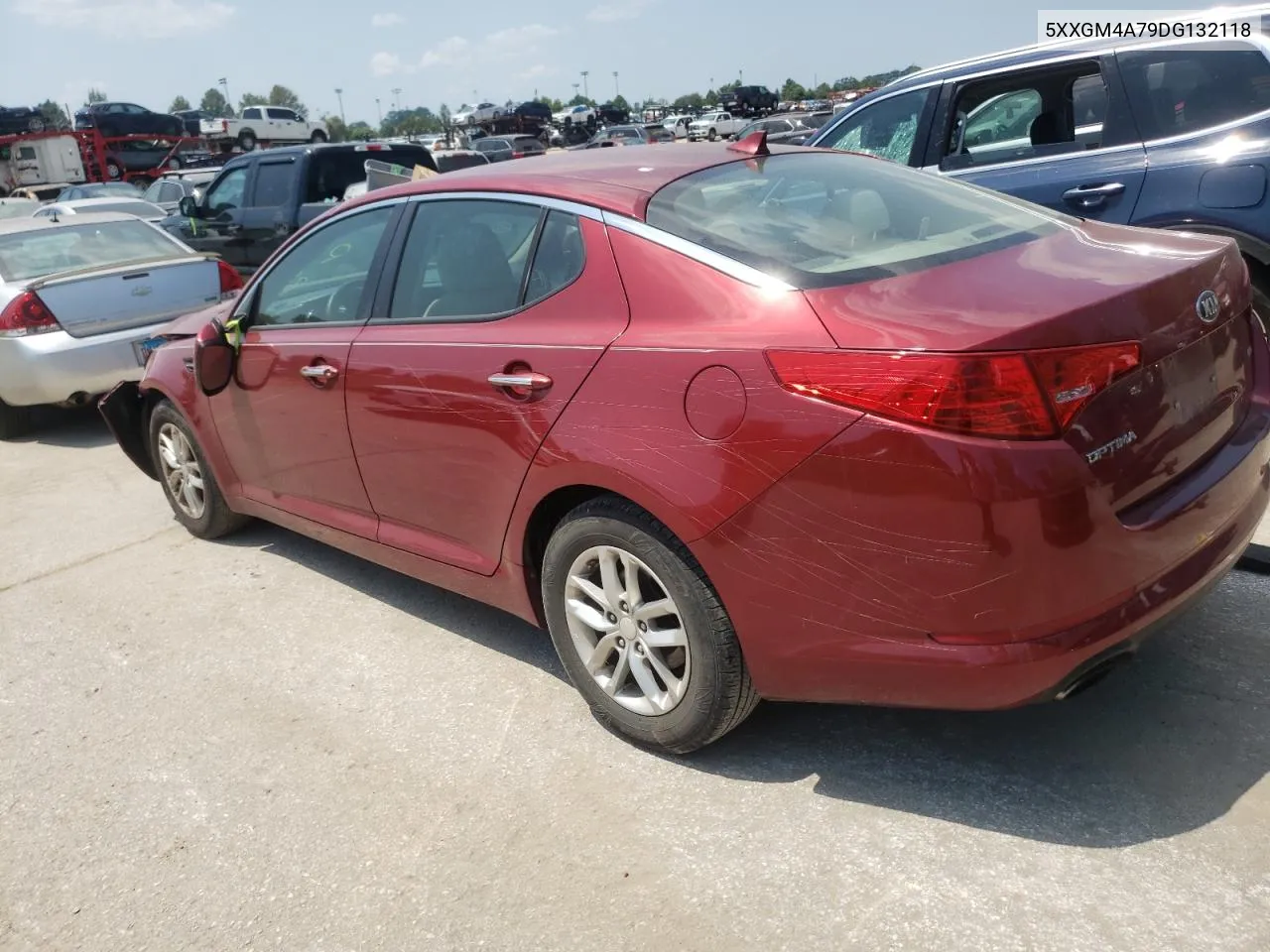 2013 Kia Optima Lx VIN: 5XXGM4A79DG132118 Lot: 65433934