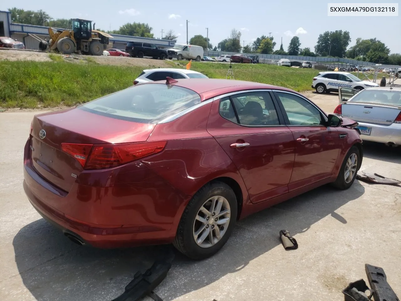 2013 Kia Optima Lx VIN: 5XXGM4A79DG132118 Lot: 65433934