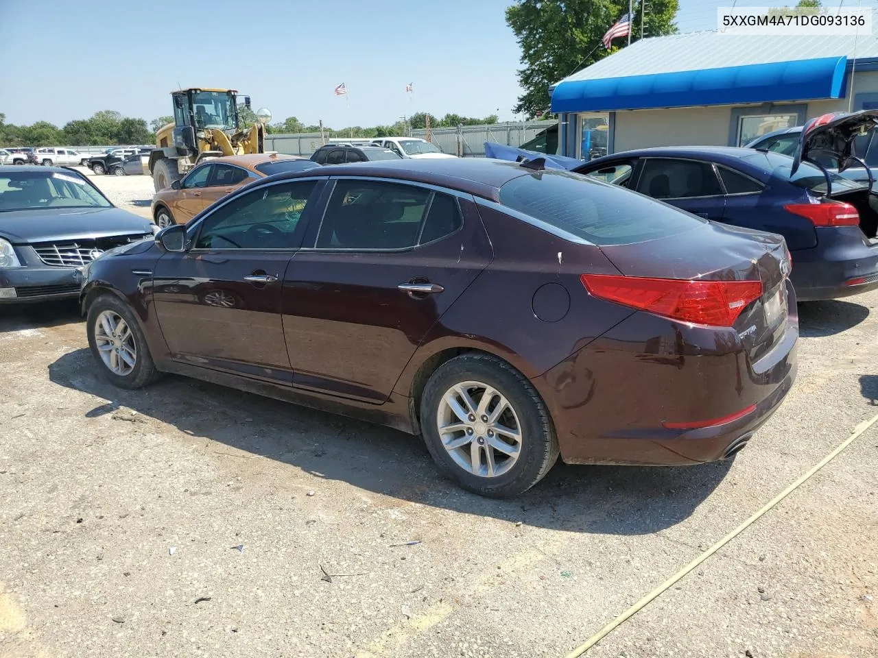 2013 Kia Optima Lx VIN: 5XXGM4A71DG093136 Lot: 65758284