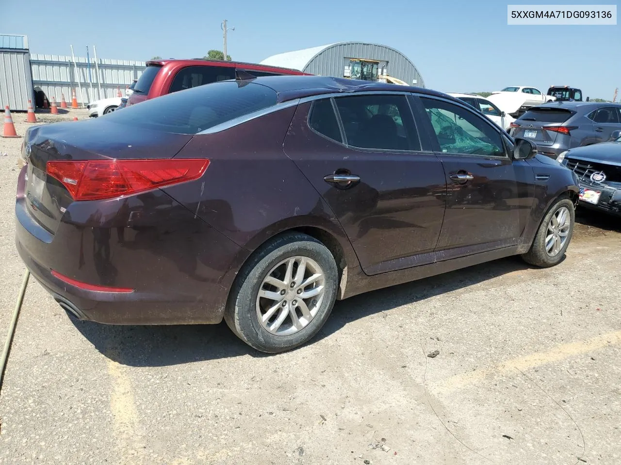 2013 Kia Optima Lx VIN: 5XXGM4A71DG093136 Lot: 65758284