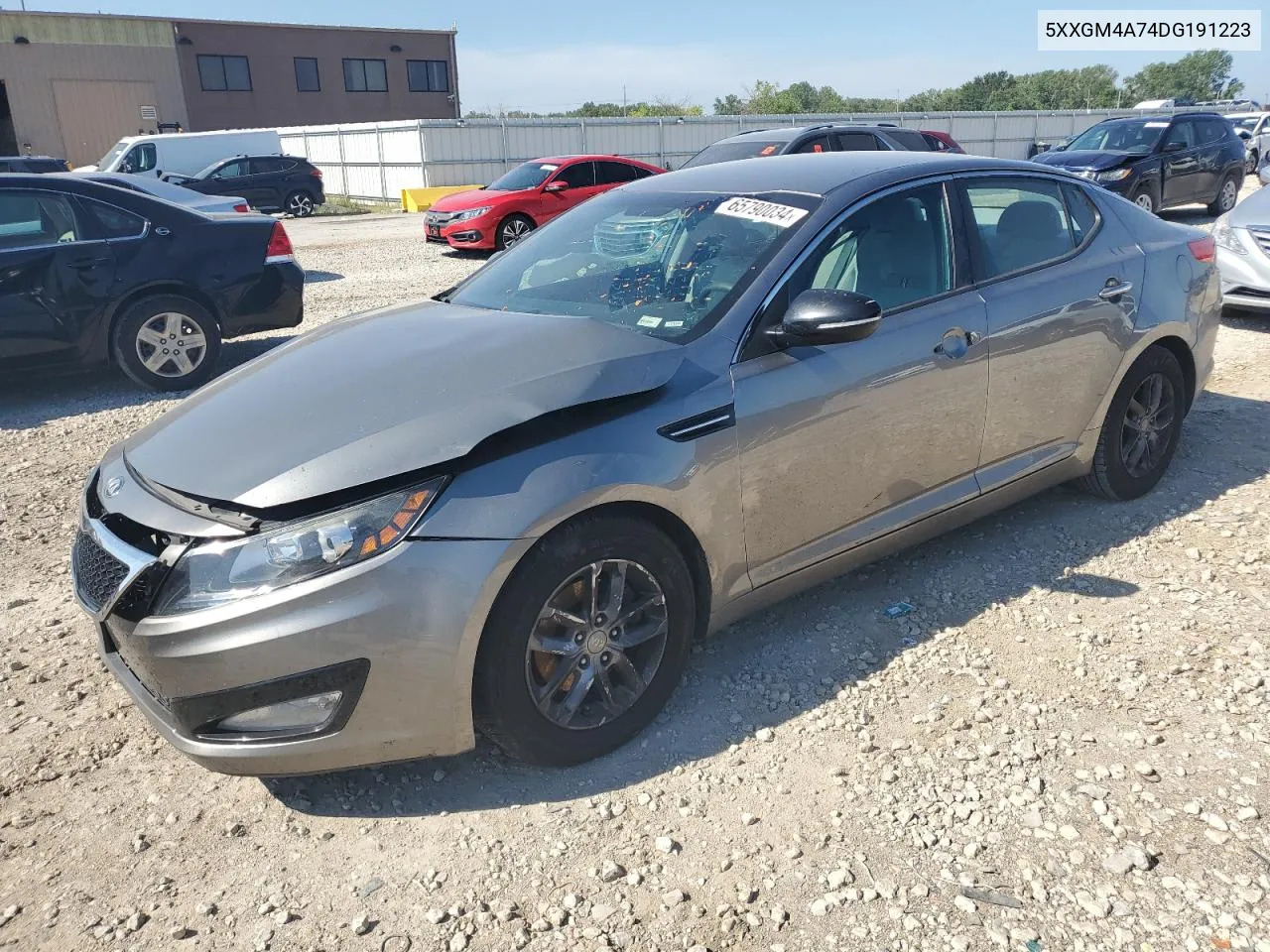 2013 Kia Optima Lx VIN: 5XXGM4A74DG191223 Lot: 65790034