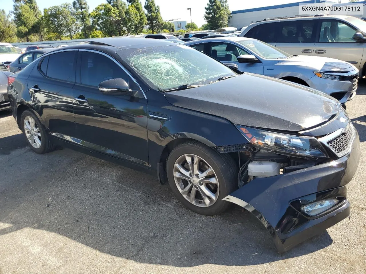 2013 Kia Optima Ex VIN: 5XXGN4A70DG178112 Lot: 66004333