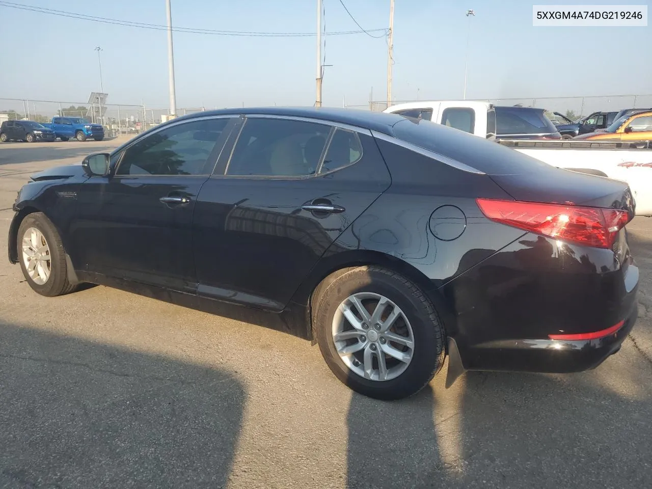 2013 Kia Optima Lx VIN: 5XXGM4A74DG219246 Lot: 66170904