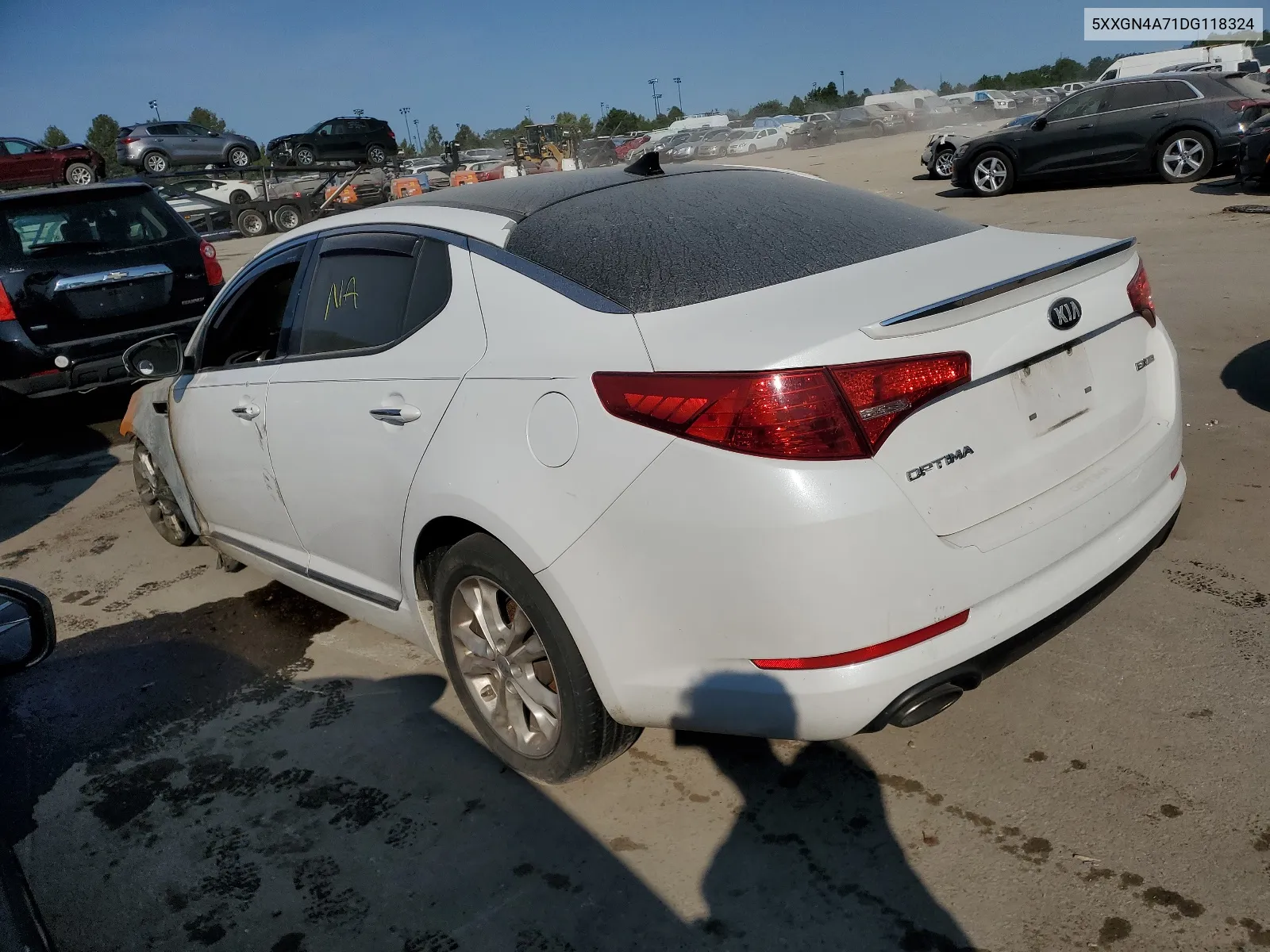 2013 Kia Optima Ex VIN: 5XXGN4A71DG118324 Lot: 66411954