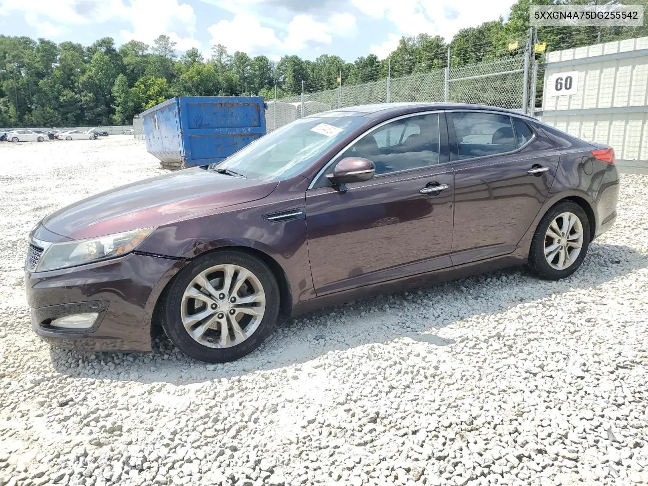 2013 Kia Optima Ex VIN: 5XXGN4A75DG255542 Lot: 66744524