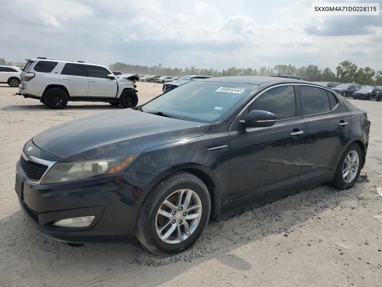 2013 Kia Optima Lx VIN: 5XXGM4A71DG228115 Lot: 66865344