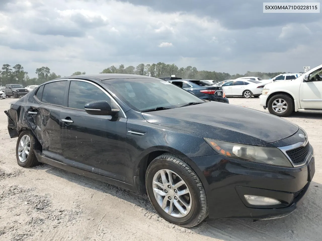 2013 Kia Optima Lx VIN: 5XXGM4A71DG228115 Lot: 66865344