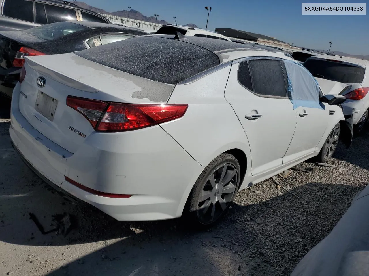 2013 Kia Optima Sx VIN: 5XXGR4A64DG104333 Lot: 67189364