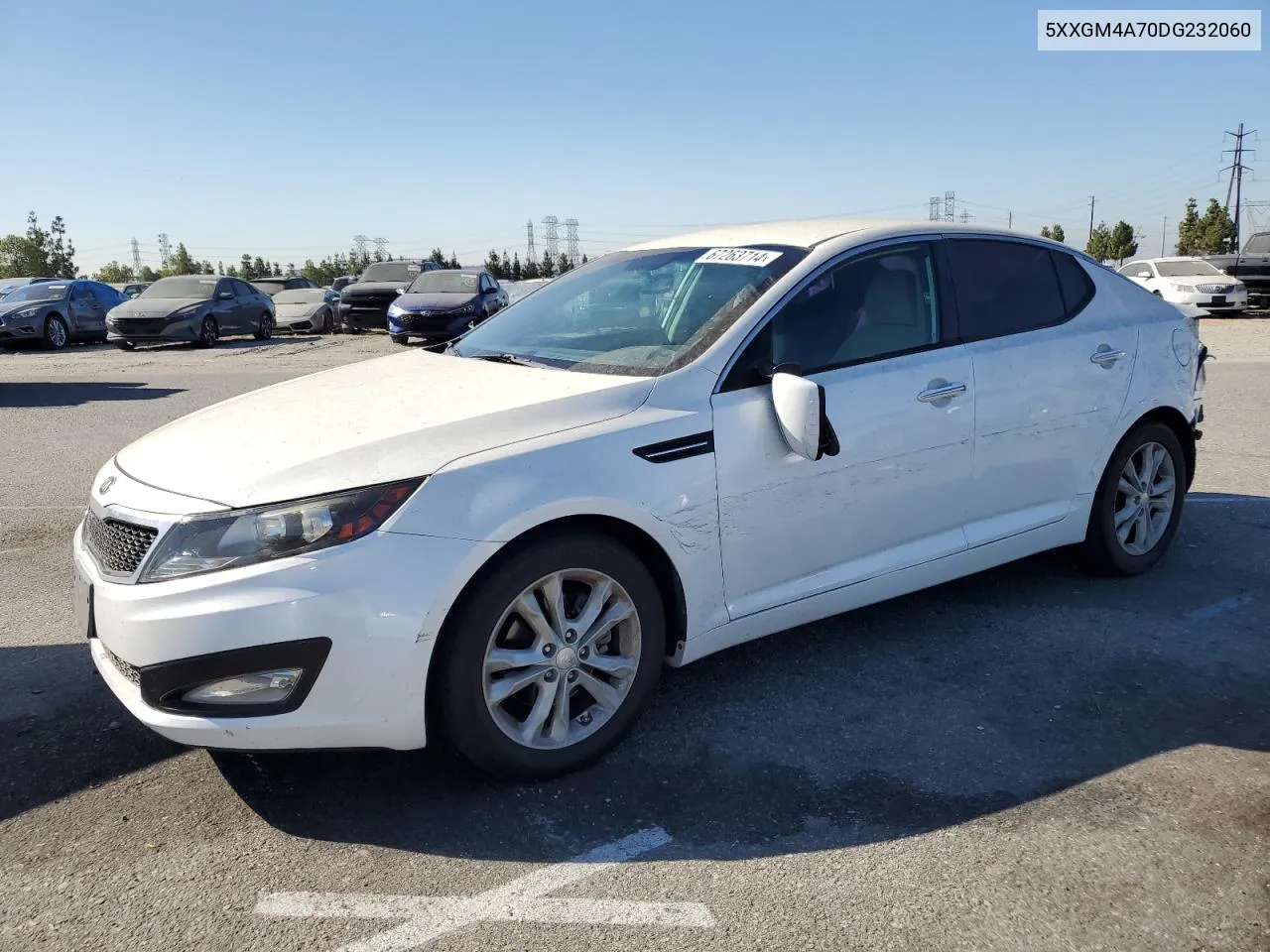 2013 Kia Optima Lx VIN: 5XXGM4A70DG232060 Lot: 67263714