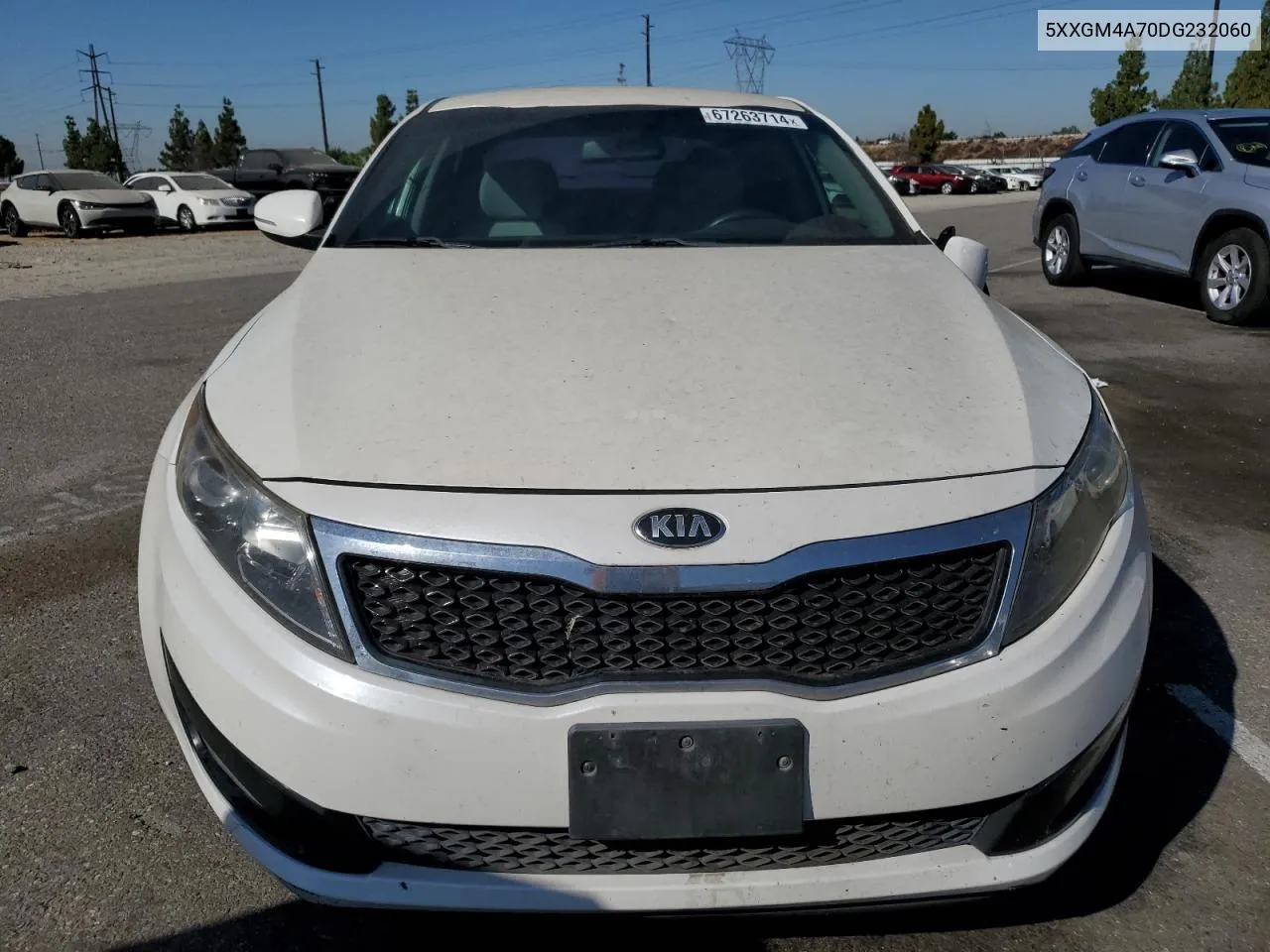 2013 Kia Optima Lx VIN: 5XXGM4A70DG232060 Lot: 67263714