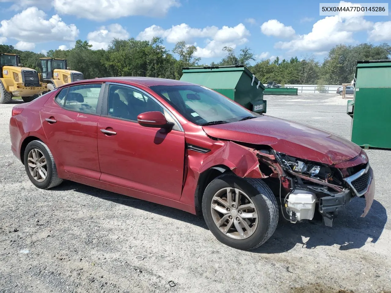 2013 Kia Optima Lx VIN: 5XXGM4A77DG145286 Lot: 67535634